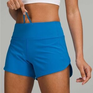 Lululemon Speed Up Short Poolside Blue